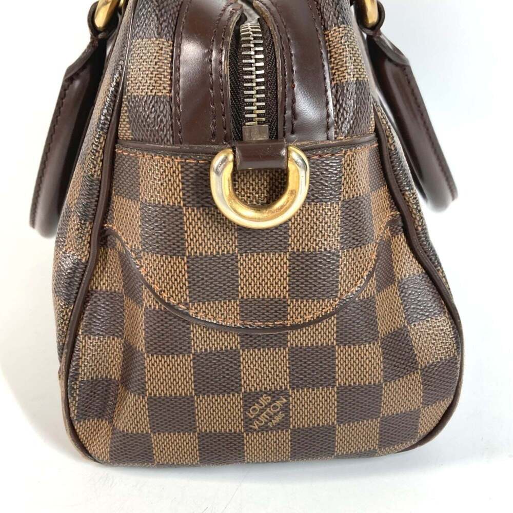 LOUIS VUITTON Brown Damier Canvas Boston Bag - Picture 6 of 12